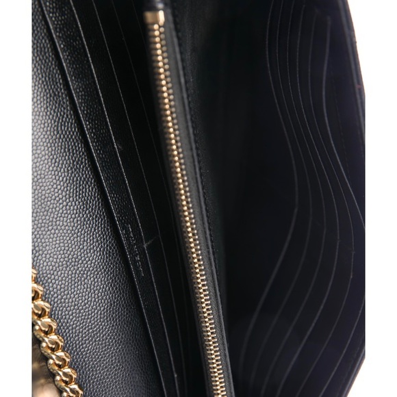 Large monogram wallet on chain - Picture 5 of 5